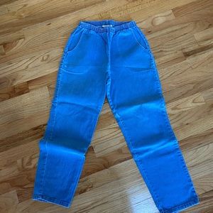 Denim capris